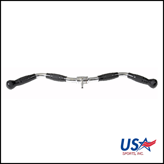28" Multi-Purpose Deluxe Curl Bar with Rubber Grip