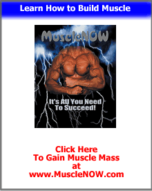 Learn How to Build Muscle and Lose Fat at www.MuscleNOW.com