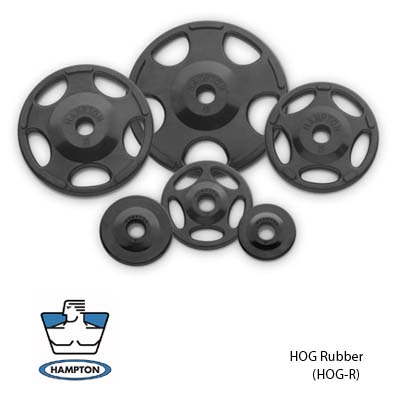 Hampton Olympic Rubber Encased Grip Plates