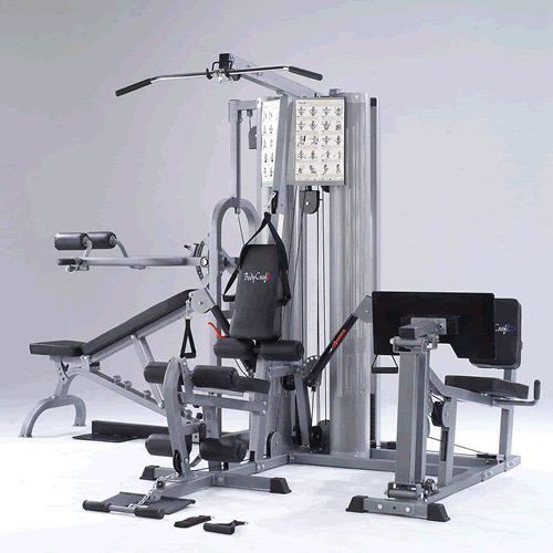 BodyCraft K2 Home Gym with 2 Weight Stacks