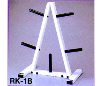Cap 1" Standard Plate Rack - Black/White