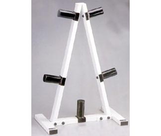 Cap 2" Olympic Plate Rack - Black/White